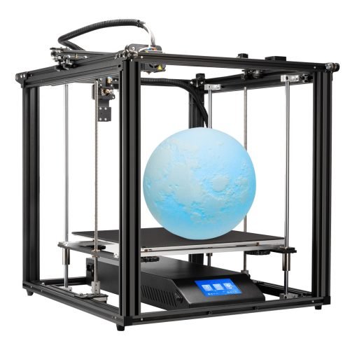 Creality 3D Ender-5 Plus 3D Printer Kit 350*350*400mm Large Print Size Support Auto Bed Leveling/Resume Print/Filament Run-out Detection/Dual Z-Axis/4.3inch Display